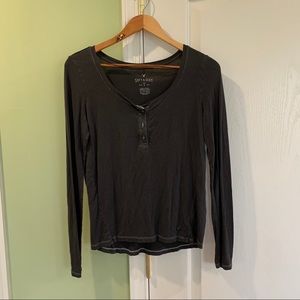 AE Dark Grey Long Sleeve Shirt